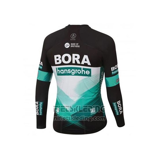 2020 Fietskleding Bora-hansgrone Blauw Zwart Korte Mouwen en Koersbroek